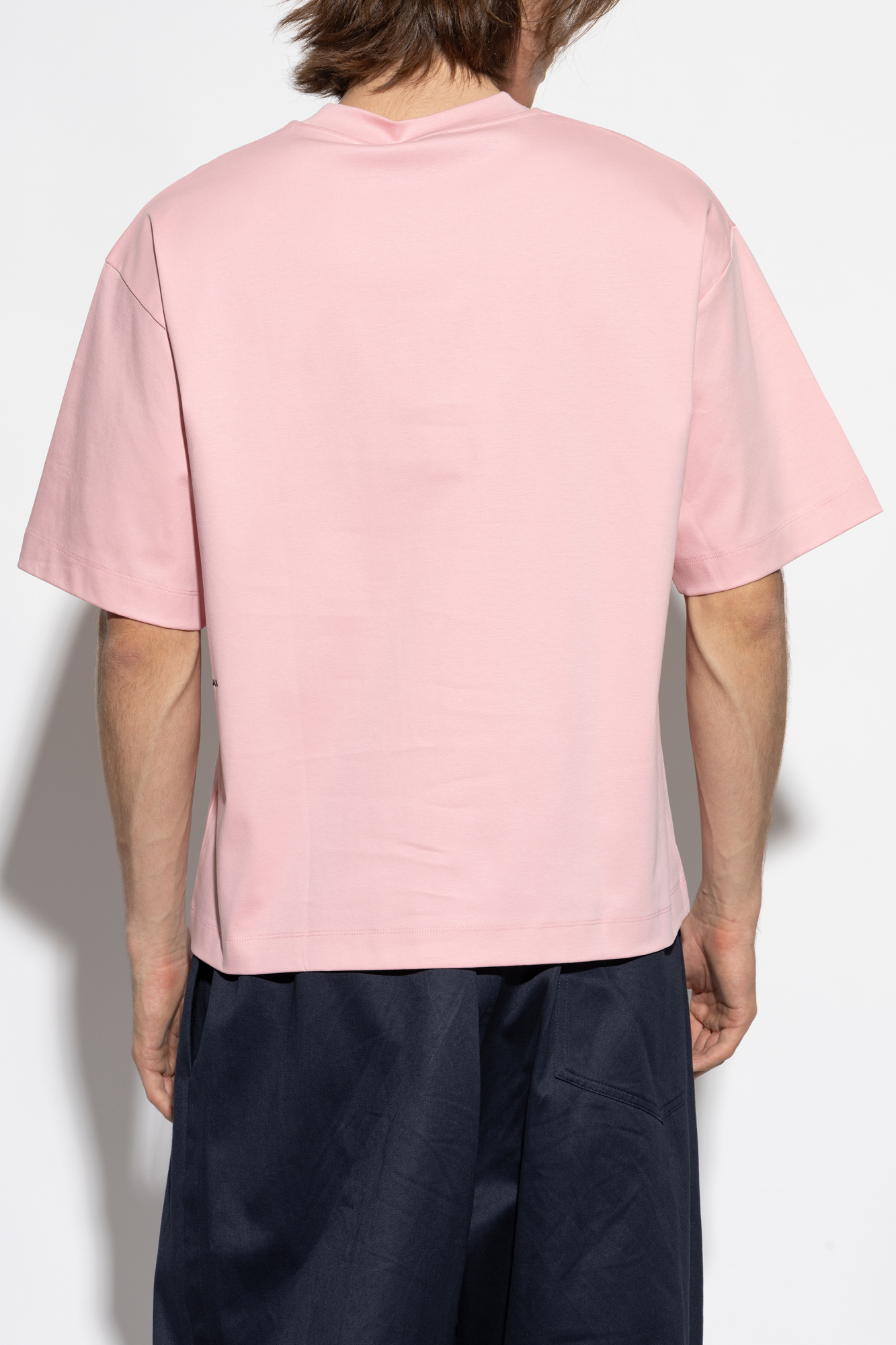 Pink T-shirt with print Pangaia - Vitkac France